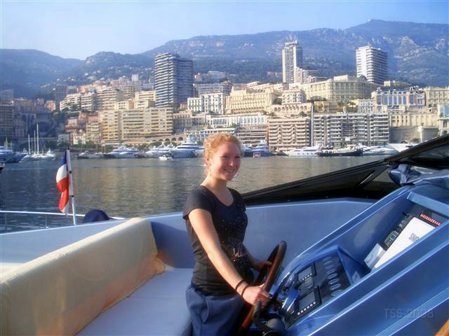 Svenja Chudoba in Monte Carlo...