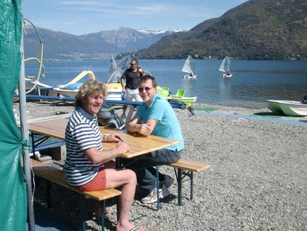 Optimistischer Saisonstart 2012 am Lido...