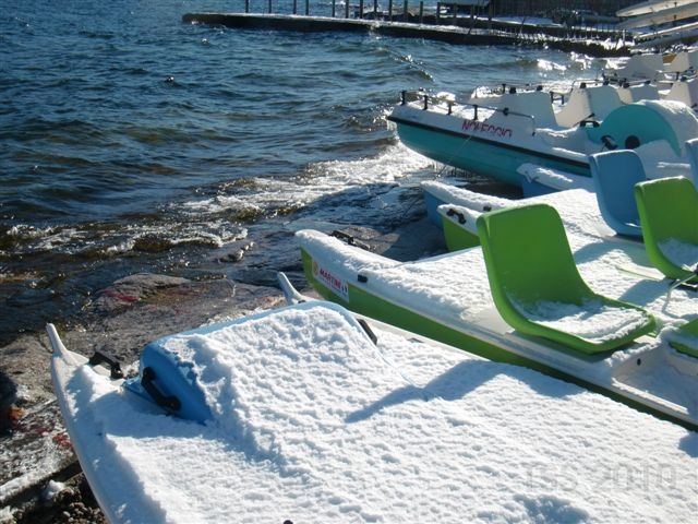Winter am Lido bei TOMASO SAIL & SURF...