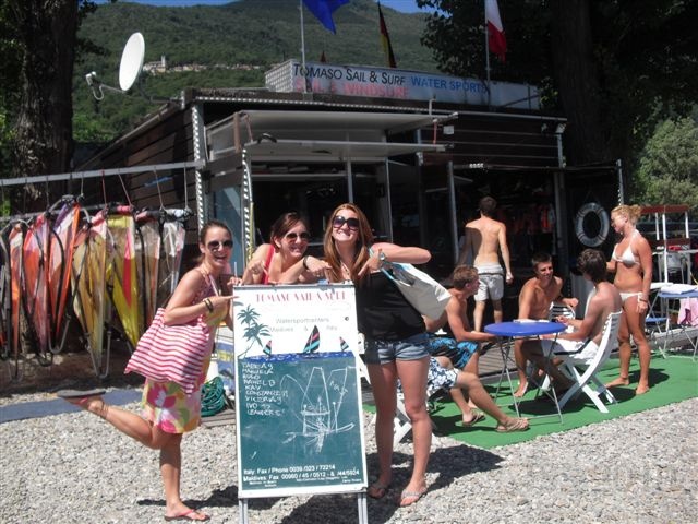 Sommer am Lido bei TOMASO SAIL & SURF...