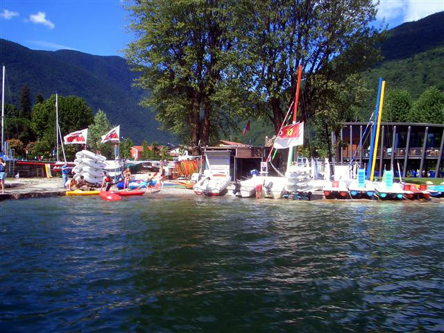 TSS-Wassersportzentrum in Cannobio am Lago Maggiore