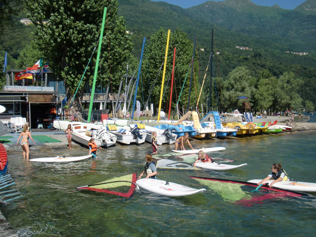 TSS-Wassersportzentrum in Cannobio am Lago Maggiore