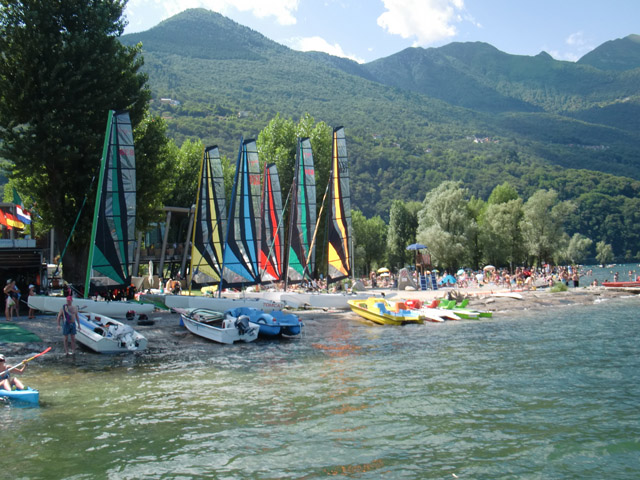 TSS-Wassersportzentrum in Cannobio am Lago Maggiore