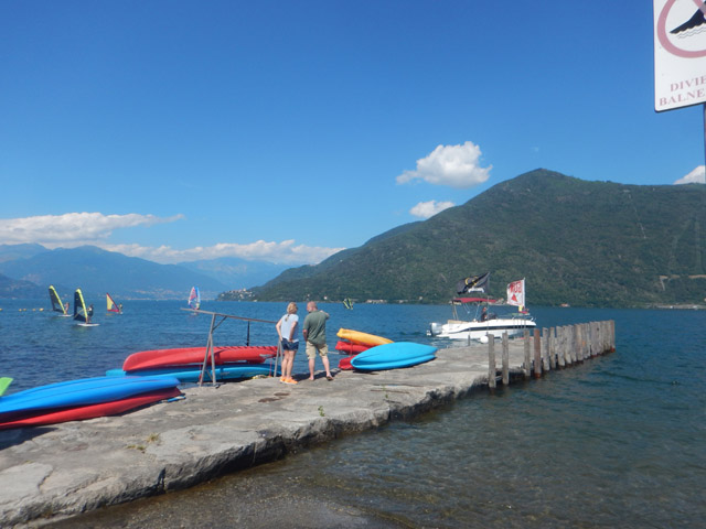 TSS-Wassersportzentrum in Cannobio am Lago Maggiore