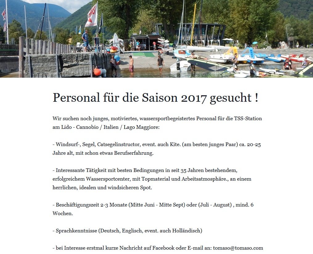 Personal fr die Saison 2017