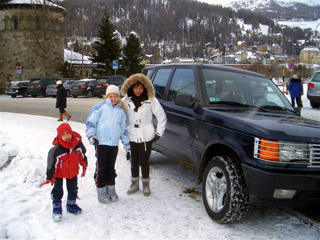 Lorch-Ski-Test in Lenzerheide...