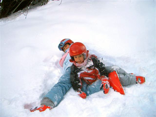 Lorch-Ski-Test in Lenzerheide...