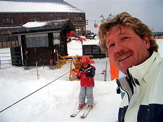 Lorch-Ski-Test in Lenzerheide...