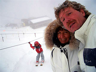 Lorch-Ski-Test in Lenzerheide...