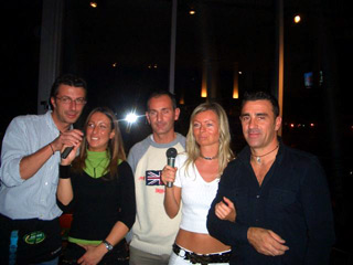 Karaoke-Nacht am Lido...