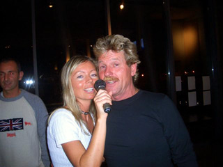 Karaoke-Nacht am Lido...