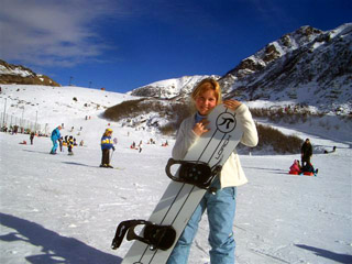 Lorch-Material im Test auf dem Monte Campione...