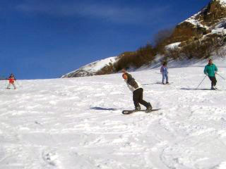 Lorch-Material im Test auf dem Monte Campione...