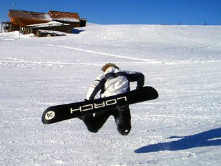Lorch-Material im Test auf dem Monte Campione...