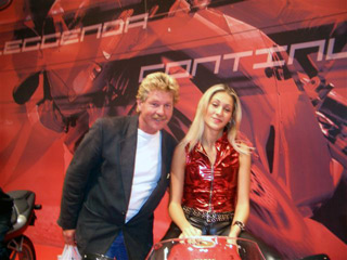 Thomas Chudoba in Mailand...