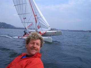 Thomas Chudoba bei der Arbeit