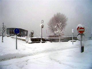 Etwas Schnee in Cannobio...