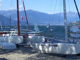 Etwas Wind vor Cannobio...