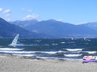 Etwas Wind vor Cannobio...